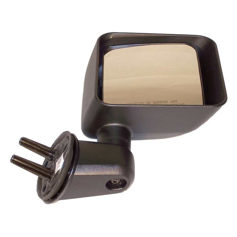 Crown Automotive 55077966AC Door Mirror Fits 07-18 Wrangler (JK)