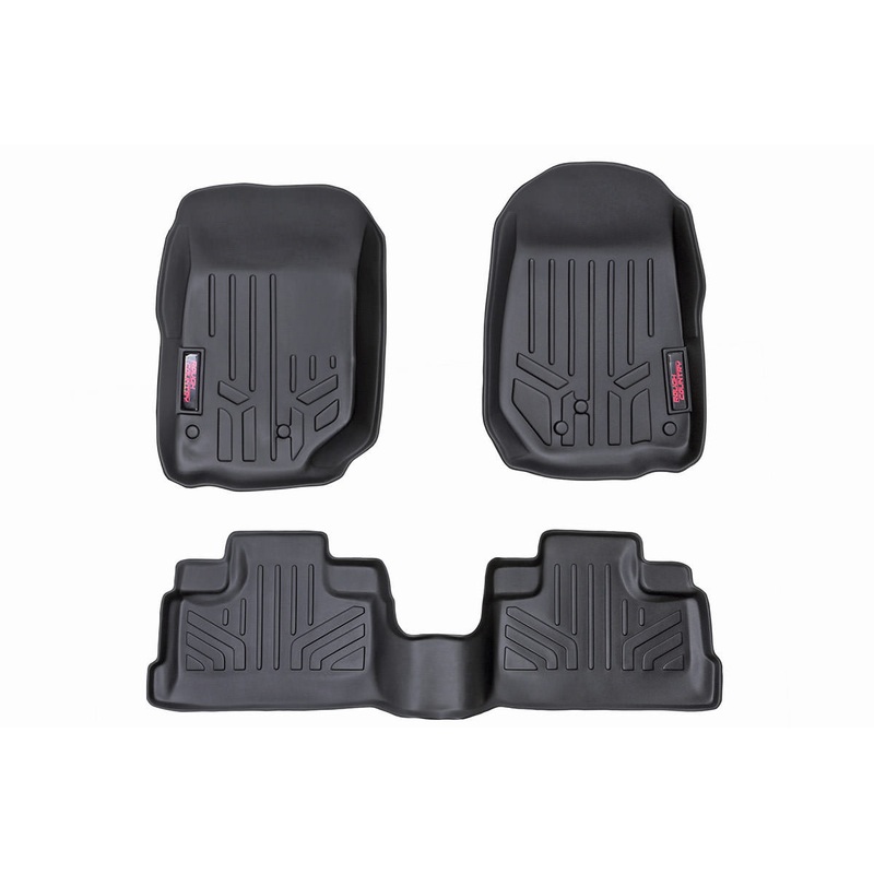 Floor Mats | FR & RR | 4 Door | Jeep Wrangler Unlimited 4WD (2014-2018)