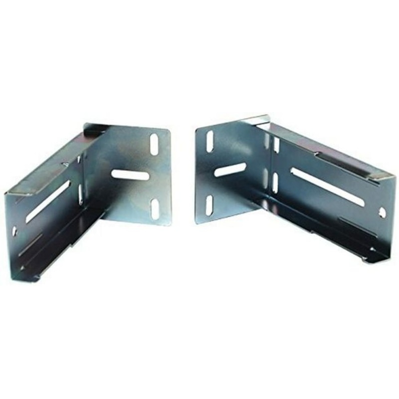 RV Designer H326, Metal Drawer Slide Socket, 1-1/2 inch, 2 Per Pack, Cabinet Hardware