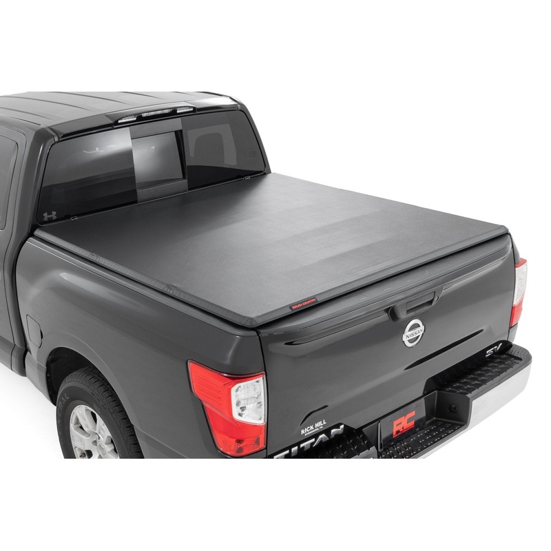 Soft Tri-Fold Bed Cover | 5’7″ Bed | Nissan Titan 2WD/4WD (17-24)