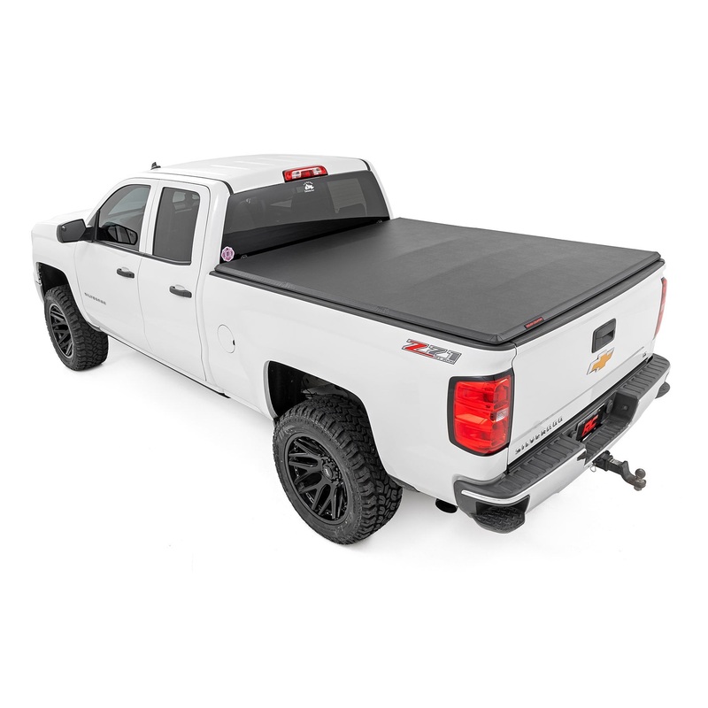 Soft Tri-Fold Bed Cover | 6’7″ Bed | Chevy/GMC 1500/2500HD/3500HD (14-19 & Classic)