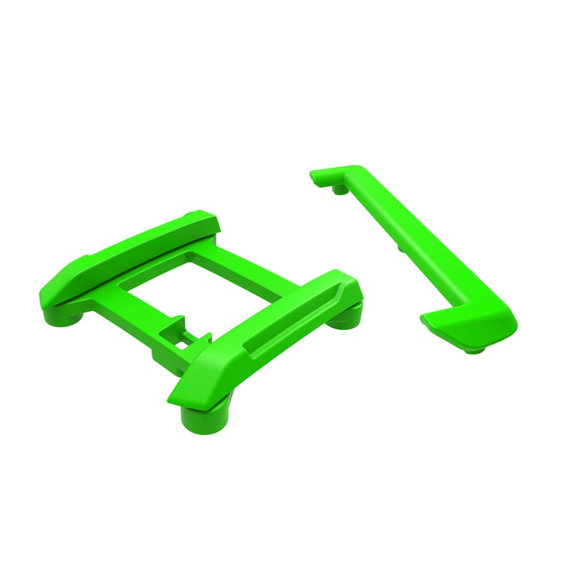 Traxxas Mini Maxx Skid plate (roof)/ tailgate protector GRN