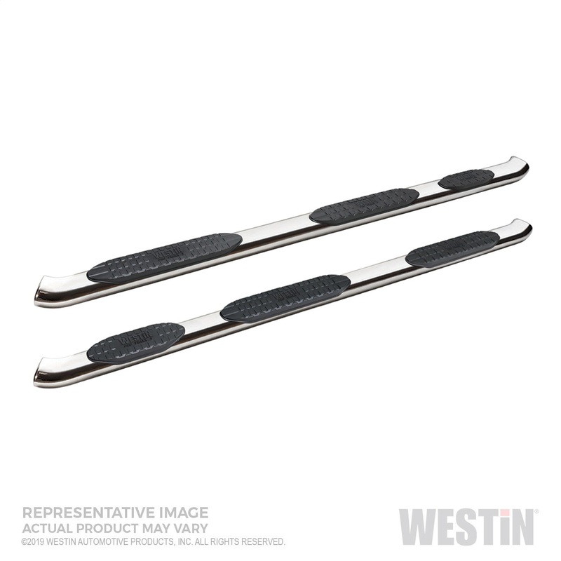 Westin 21-534710 PRO TRAXX 5 Oval Wheel to Wheel Nerf Step Bars