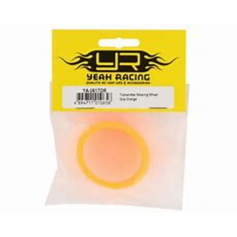 Yeah Racing Transmitter Steering Wheel Grip (Orange) (41-42mm)