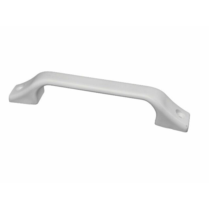 RV Designer E222, Plastic Grab Handle, 8 3/4 inch, White, Entry Door Hardware