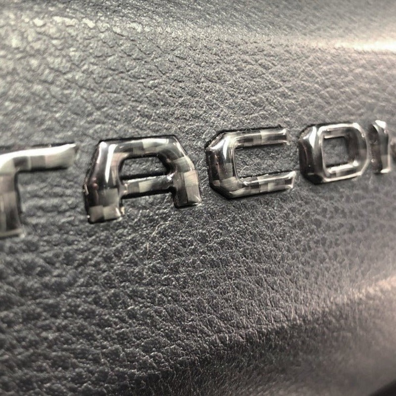Tufskinz “TACOMA” Glove Box Letter Inserts for  Tacoma (2016-2023)