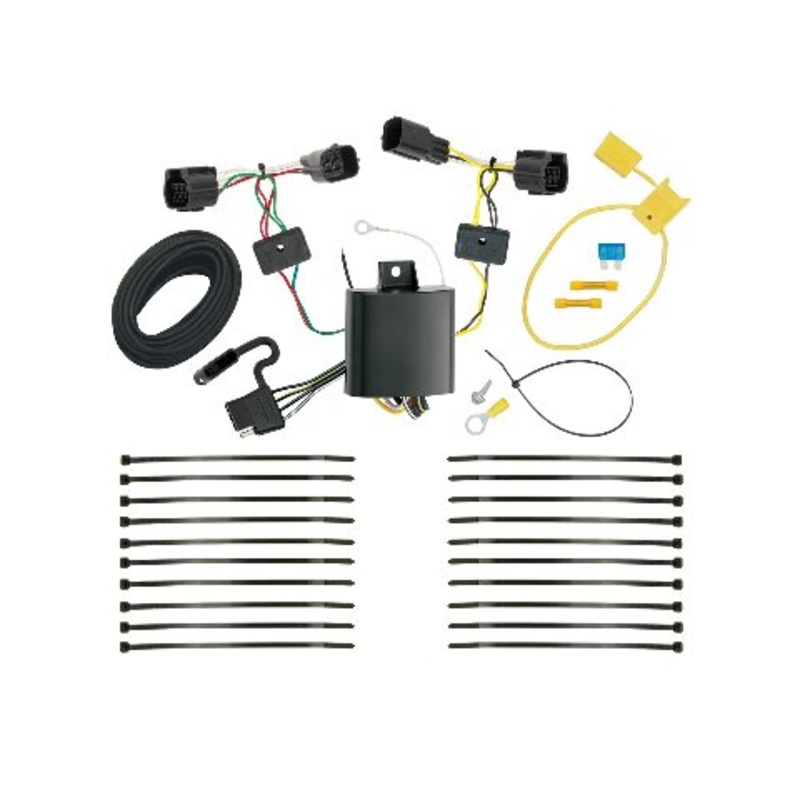 Tekonsha T-One T-Connector Harness, 4-Way Flat, Compatible with Select Ford Ranger