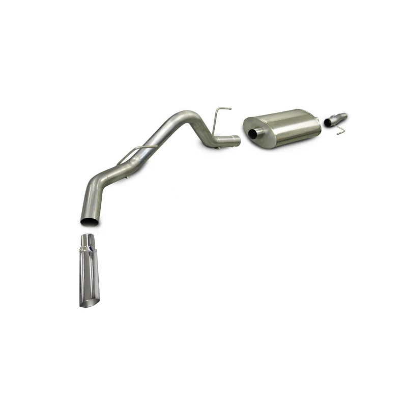 Corsa Performance – Sport / 3.0 in Cat-Back SSE 4.0 in Single Tip | Ford F-150 V8 2005-2008 5.4L, 4.6L