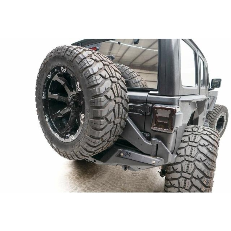 Fab Fours JL18-Y1851T-1 Off The Door Tire Carrier Fits 18-20 Wrangler (JL)