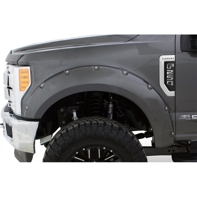 Fender Flares Pocket Style-Color Magnetic Grey Metallic Smooth Finish 4 Pc 20945-6A