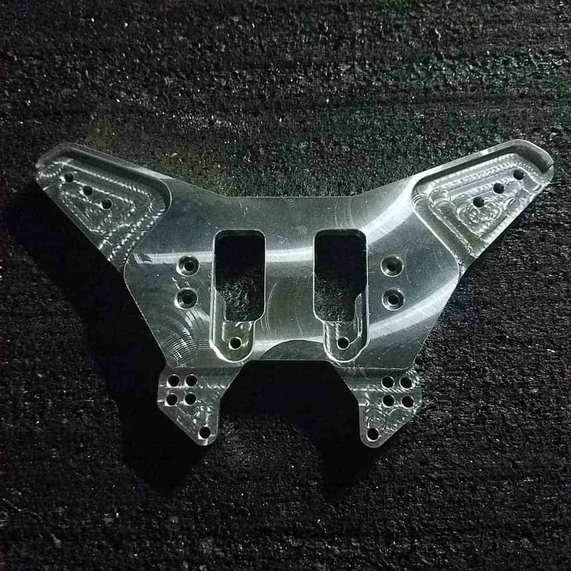 JBIRC 6mm 7075-T651 Aluminum Rear Shock Tower 6s Kraton, Outcast, Notorious