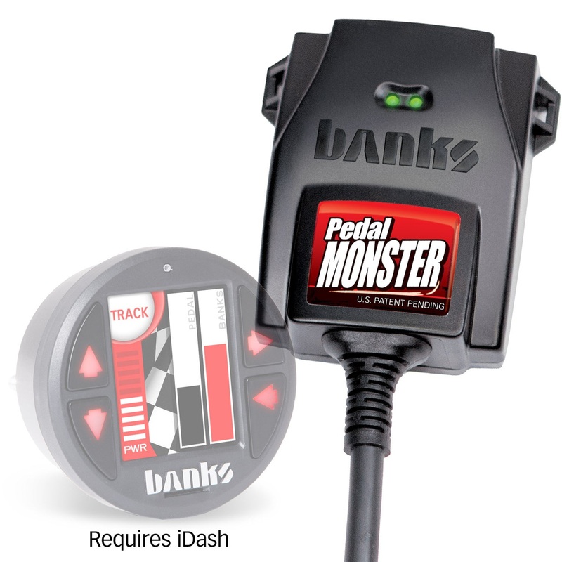 PedalMonster Throttle Sensitivity Booster for use with existing iDash and/or Derringer for 07-19 Ram 2500/3500 11-20 Ford F-Series 6.7L Banks Power