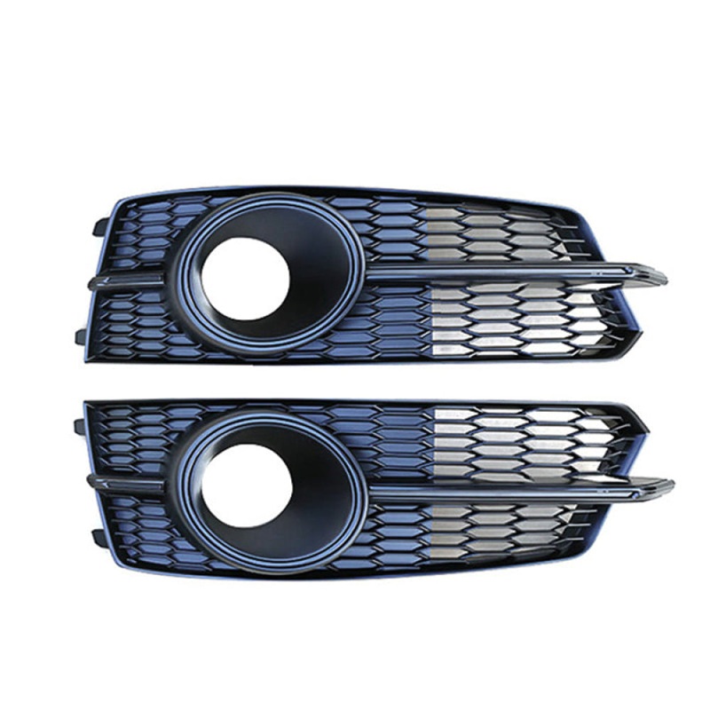 2016-2018 Audi RS6 Style Fog Light Grilles | C7.5 A6/S6