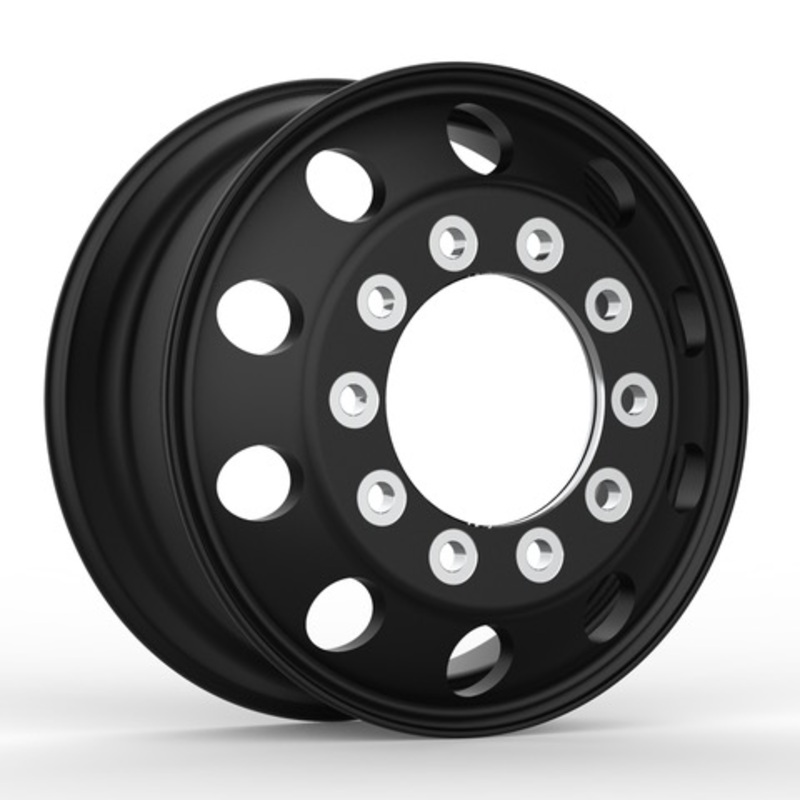 22.5×8.25 NORTHSTAR 10X285MM HUB PILOT “LUNAR” BLACK FRONT