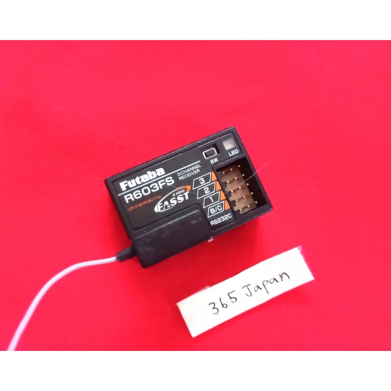 Futaba FASST 2.4 GHz System 3-Channel Receiver