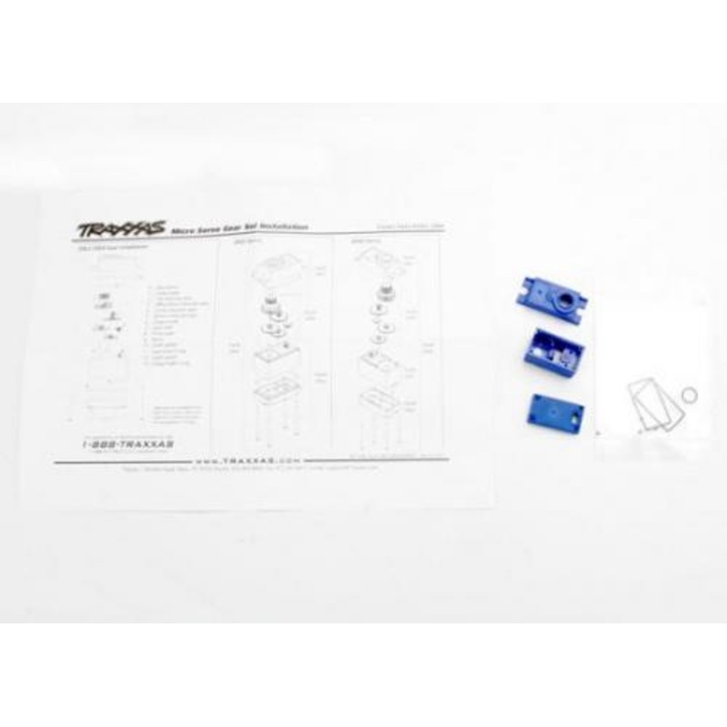 Traxxas Servo Case/Gaskets (for 2065 Waterproof Sub-Micro Servo)