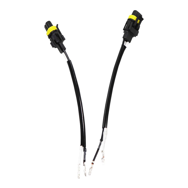 880 Bulb Wiring Harness Adapters Wiring Harness Sockets Wire for Head lights or Fog Lights