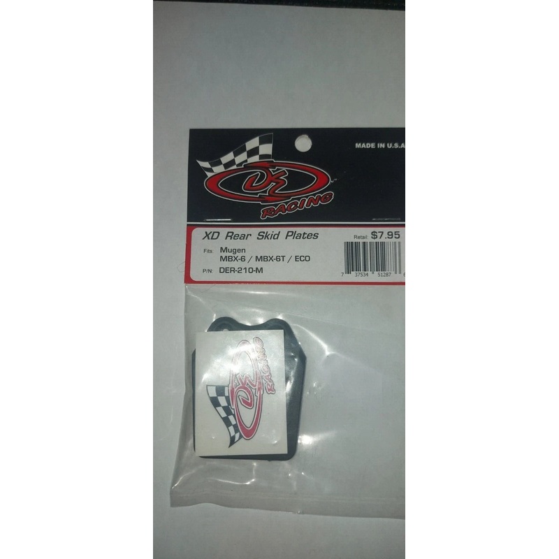 DE Racing XD “Extreme Duty” Rear Skid Plates (3)