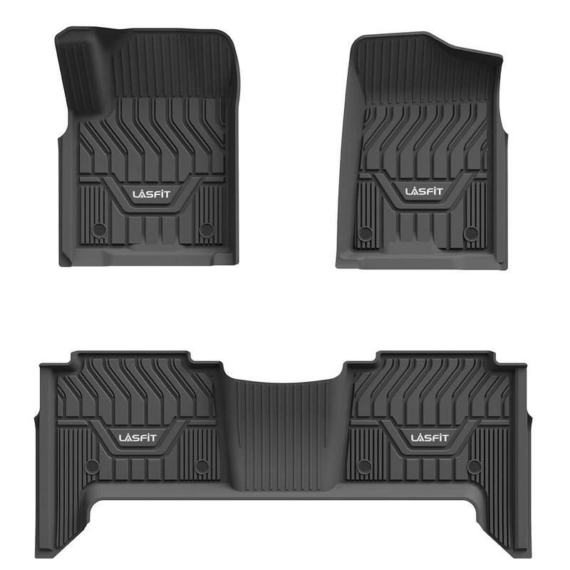 Fit for 2011-2013 Infiniti QX56 Custom Floor Mats TPE Material 1st & 2nd Row Seat