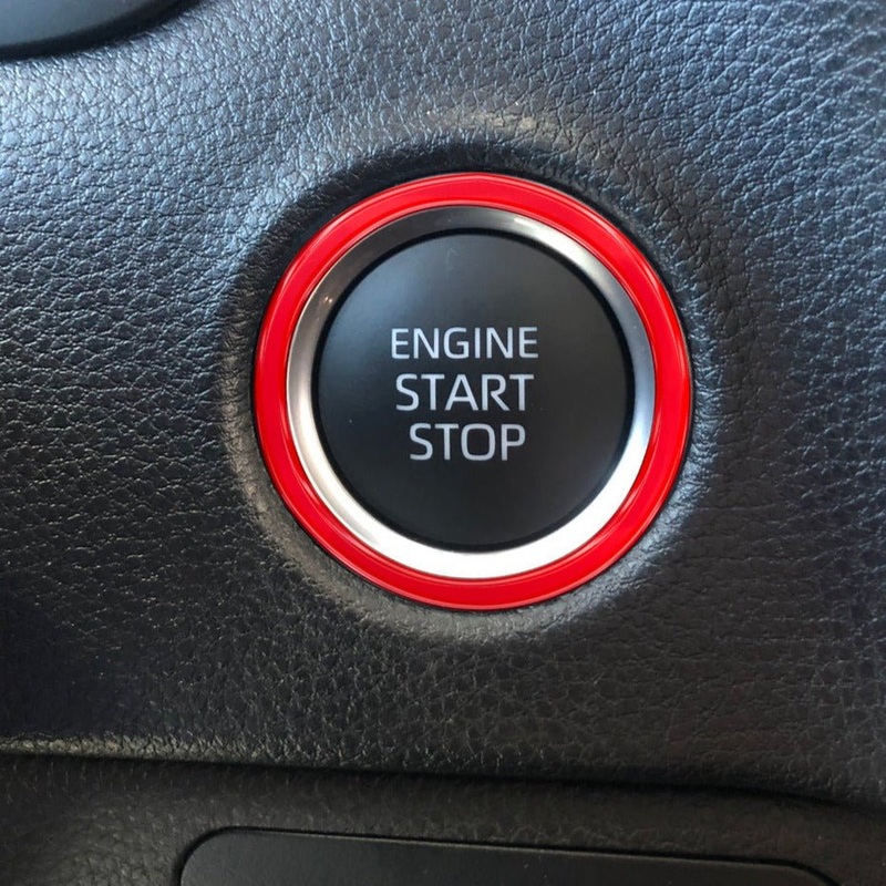 Tufskinz Push to Start Button Accent Trim for Tundra (2022-2024)