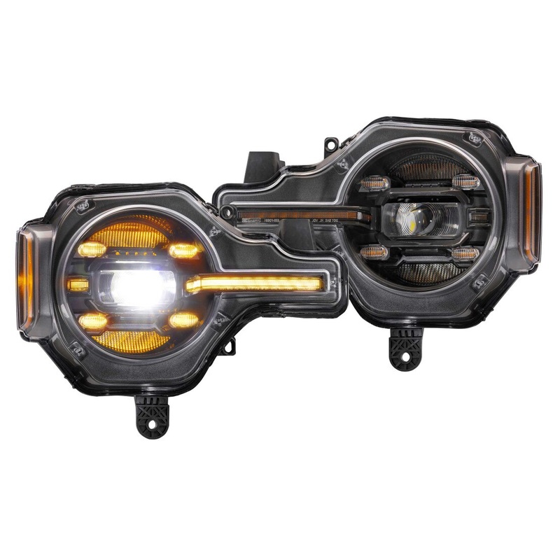 2021-2024 Ford Bronco Morimoto XB Amber LED Headlights