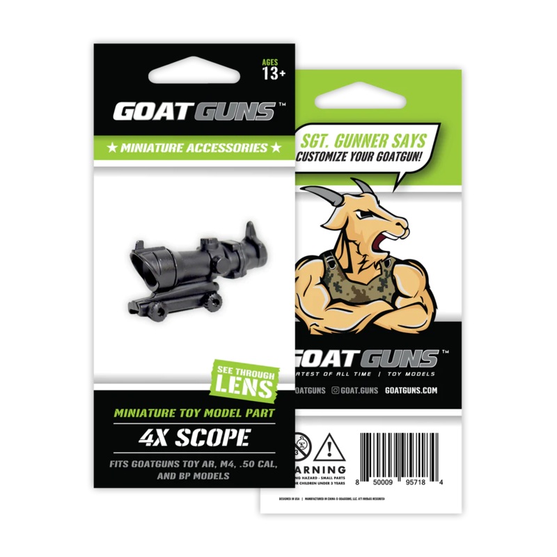 Goat Guns Mini 4x Scope – Black
