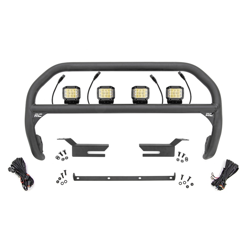 Nudge Bar | 3 Inch Wide Angle Led (x4) | Ford Bronco 4WD (2021-2024)
