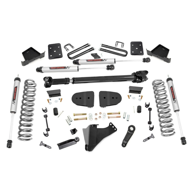 Rough Country 6 Inch Lift Kit No OVLDS D/S V2 Fits Ford F-350 4WD 2023