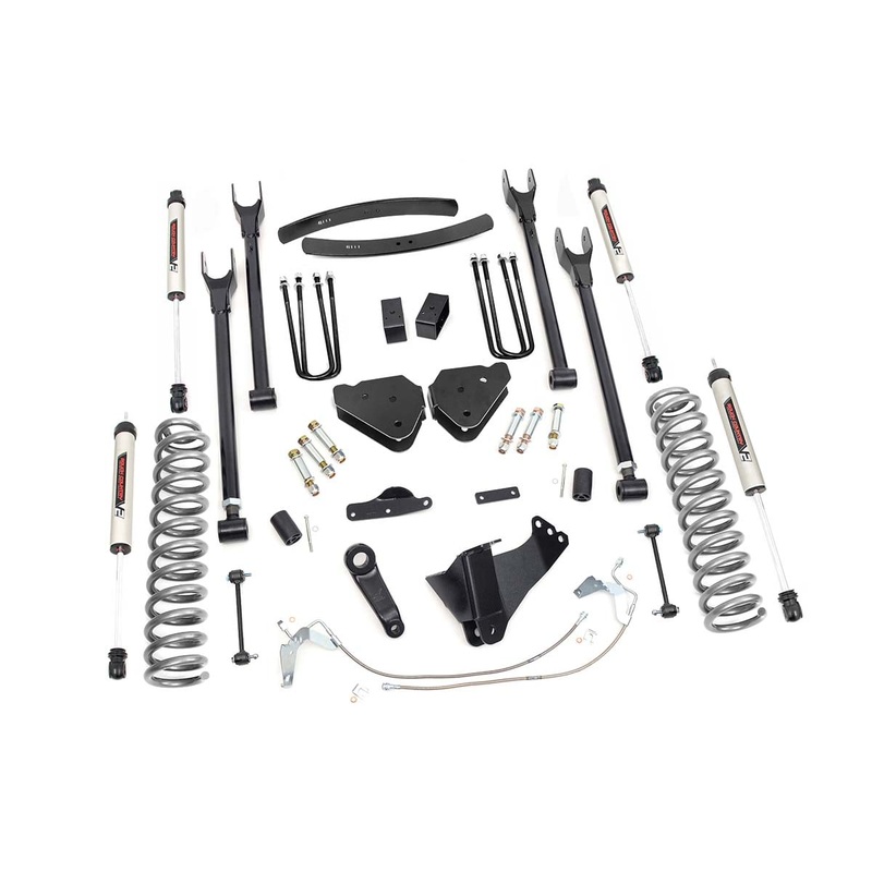 6 Inch Lift Kit | Gas | 4 Link | V2 | Ford F-250/F-350 Super Duty 4WD (08-10)