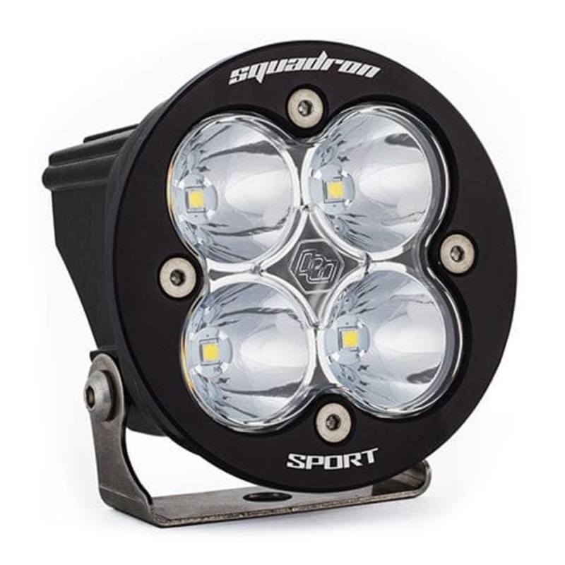 BAJA DESIGNS Squadron-R Sport Black LED Auxiliary LED Light Pod Single – Universal