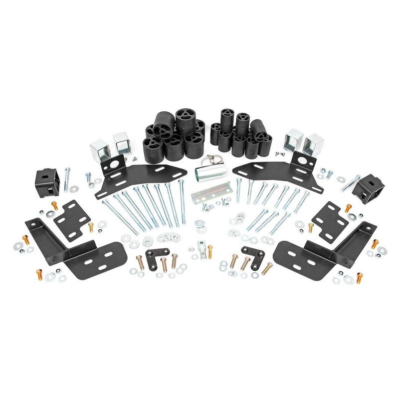 Body Lift w/Bump Brckt | FR & RR | 3″ | Chevy C1500/K1500 Truck (95-99)