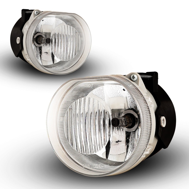 For 2002-2004 Jeep Liberty Replacement Fog Light – Clear