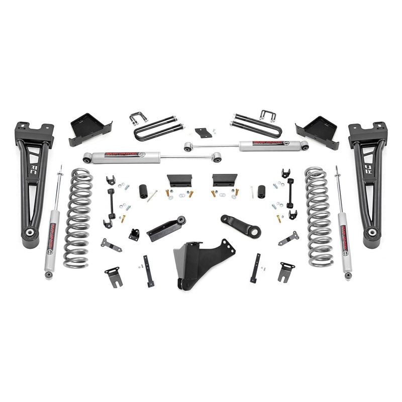 Rough Country 6 Inch Lift Kit Radius Arm Fits Ford F-350 4WD 2023-2024