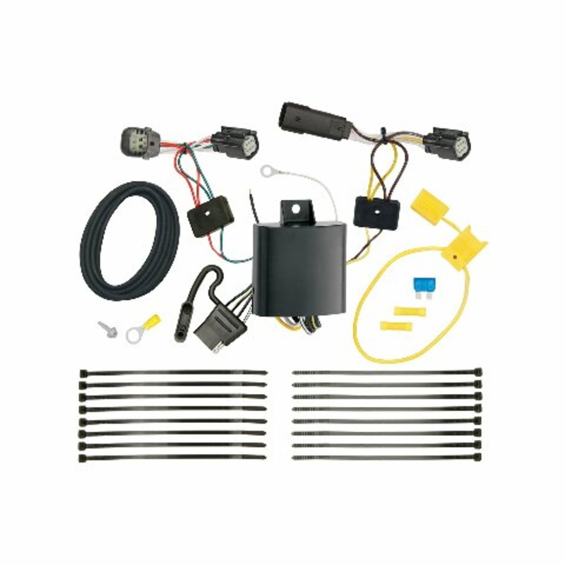 Tekonsha T-One T-Connector Harness, 4-Way Flat, Compatible with Select Buick Encore