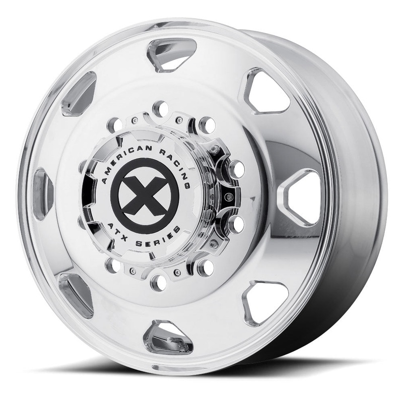 24.5×8.25 ATX 10X285MM HUB PILOT POLISHED “OCTANE” FRONT