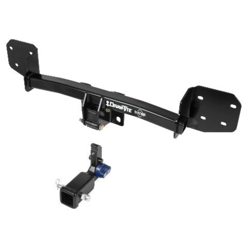 Draw-Tite Hidden Hitch 76907, Completely Hidden Trailer Hitch, 2 in. Removable Receiver, Black, Compatible with   Subaru Outback Wagon 2022