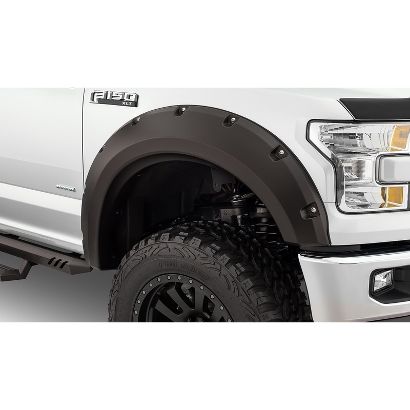 Fender Flares Max Pocket Style 2Pc Rear 20072-02