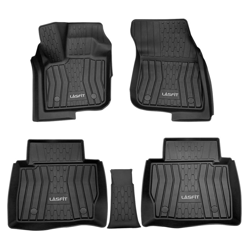 Fit for 2017-2020 Lincoln MKZ Custom Floor Mats TPE Material 1st & 2nd Row Seat