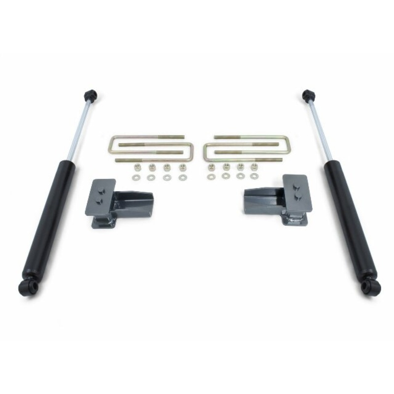 MaxTrac Suspension 903120 Lift Kit-Suspension Component 2 in. Rear Incl. 2 in. Lift Blocks U-Bolts Shocks