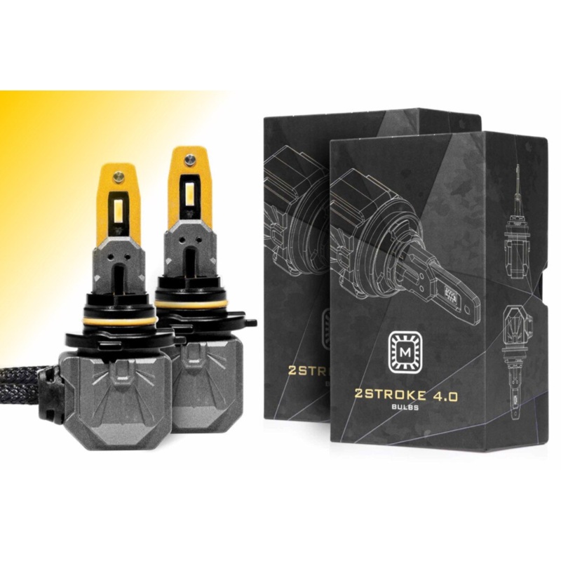 Morimoto 9005/H10 2Stroke 4.0 LED Bulbs (Yellow)