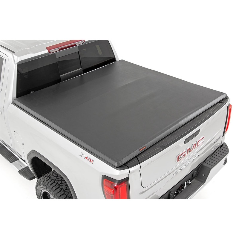 Soft Tri-Fold Bed Cover | 5’10” Bed | Chevy/GMC 1500 (19-24)