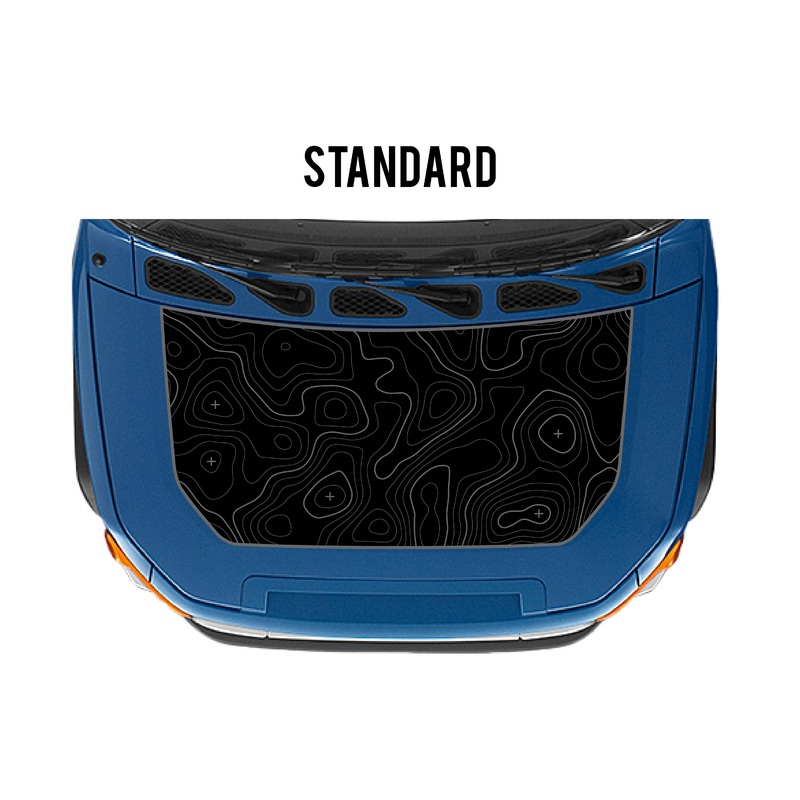 Taco Vinyl Hood Stamp for FJ Cruiser (2007-2014)