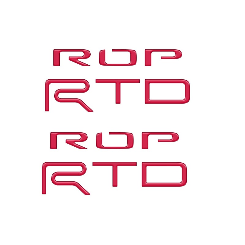 Tufskinz Pro Bed Side Letter Inserts for Tundra (2015-2021)