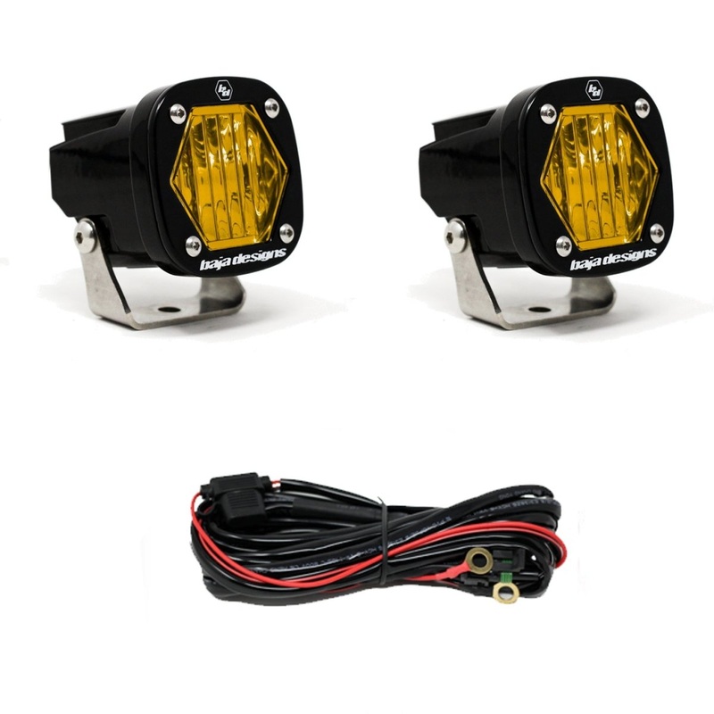 Baja Designs S1 Black LED Auxiliary Light Pods