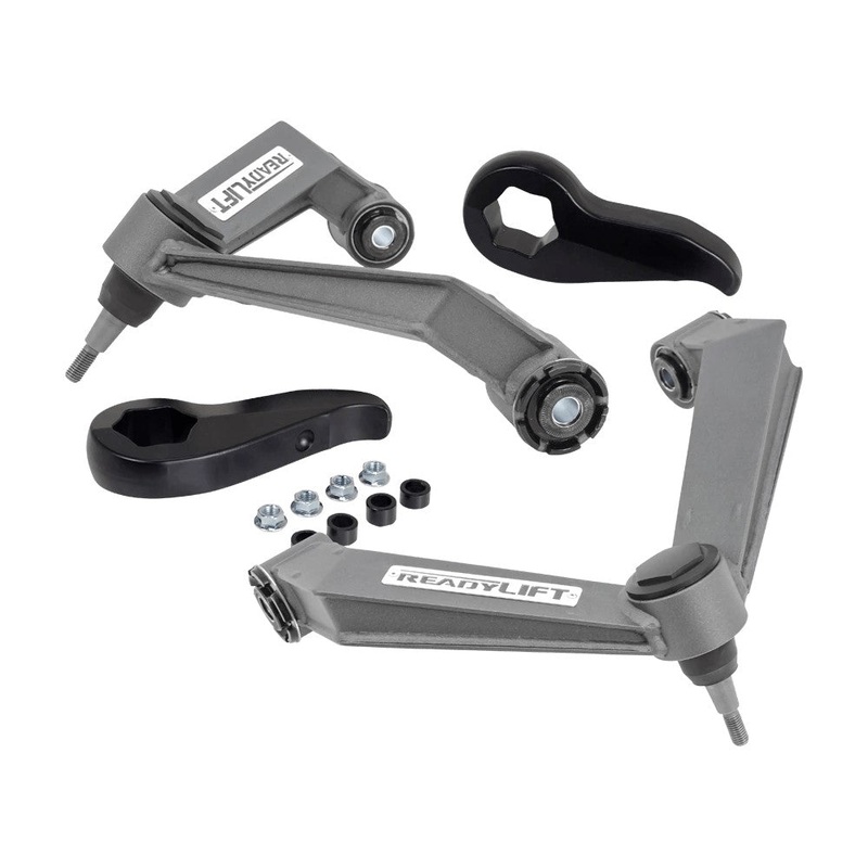 ReadyLIFT 2.25” Front Leveling Kit (Forged Torsion Key) W/ Fabricated Upper Control Arms Fits Chevrolet/GMC 3500HD 2011-2019