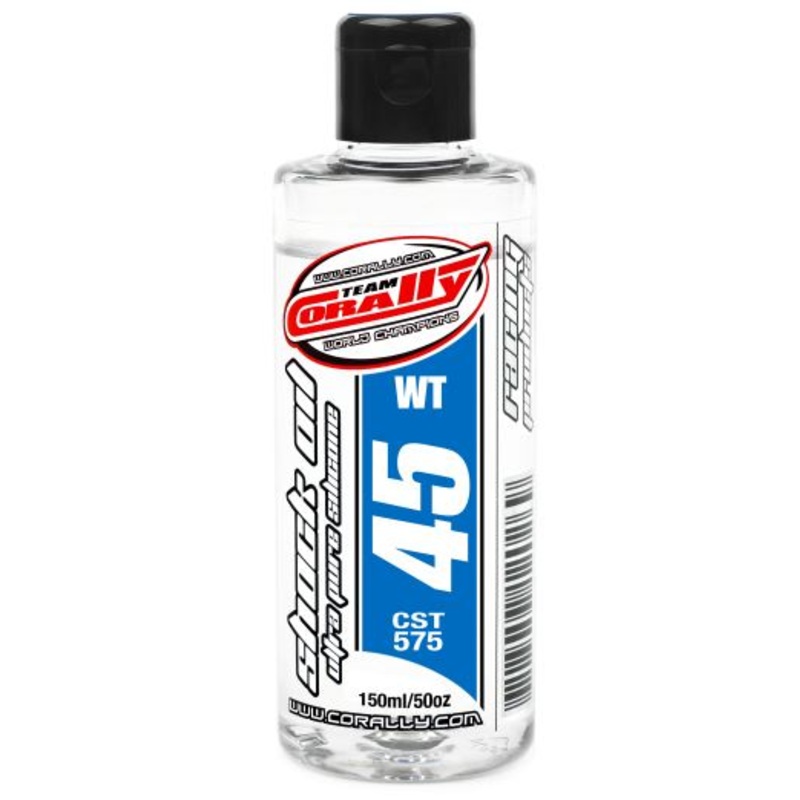 Team Corally Ultra Pure Silicone Shock Oil – 45 WT – 150ml