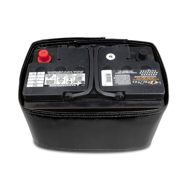 Heat Shield Battery Top Post Black