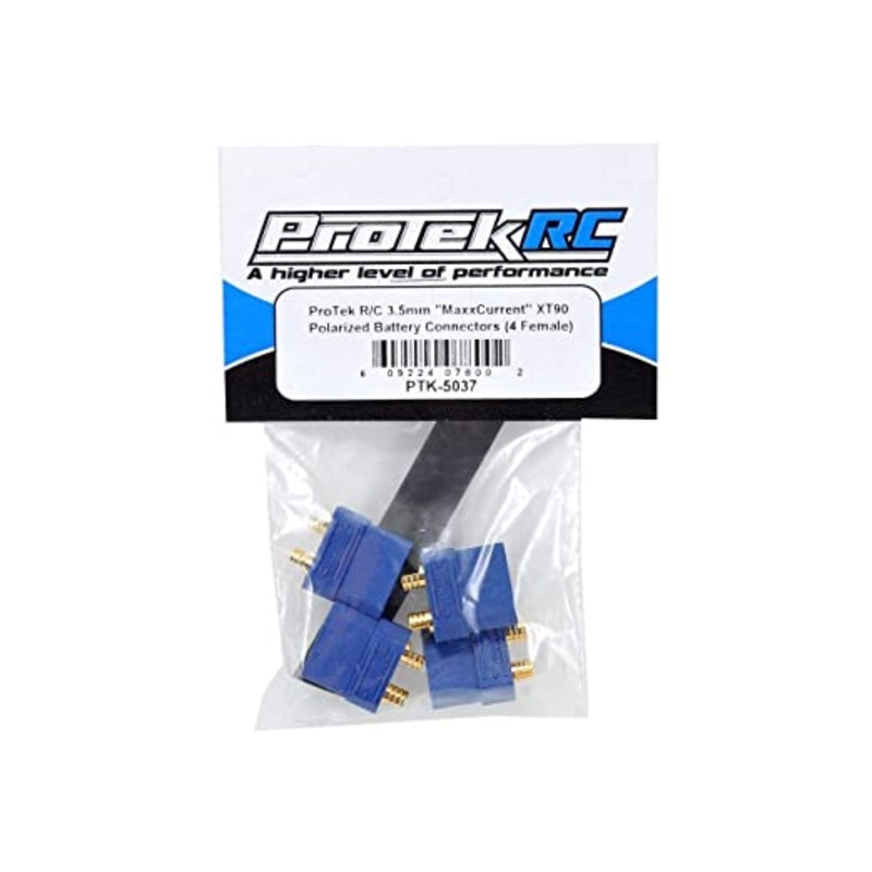 ProTek RC 4.5mm “TruCurrent” XT90 Polarized Battery Connectors (4 Female)