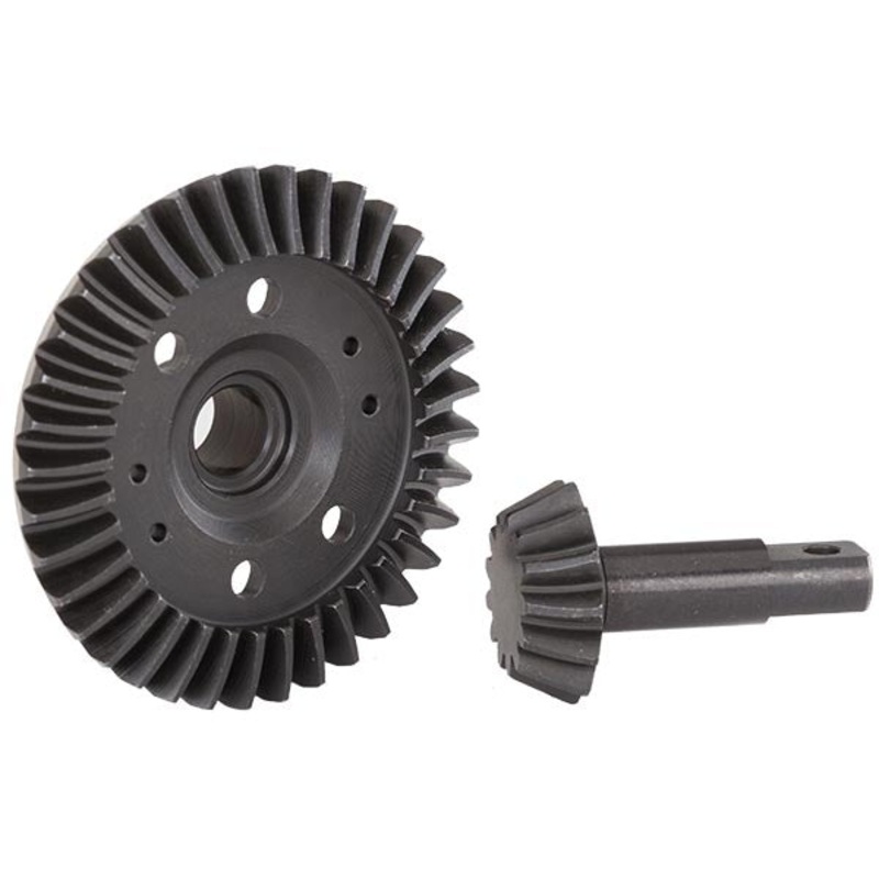 Traxxas Ring Gear/Differential/Pinion Gear (Machined, Spiral Cut)