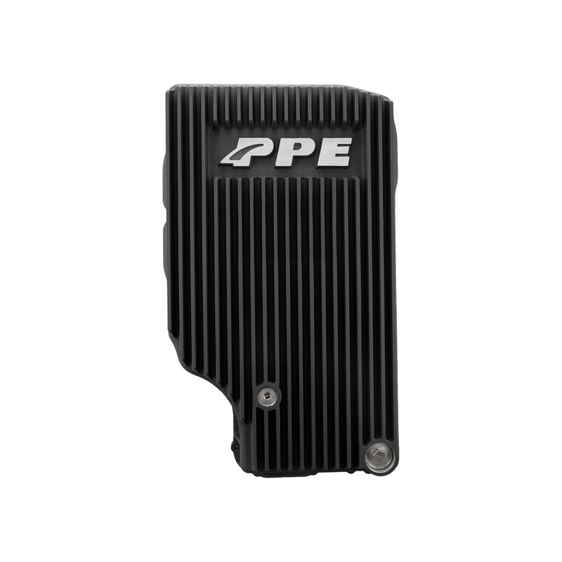 20-25 Ford Super Duty Diesel 10R140 Heavy-Duty Cast Aluminum Deep Transmission Pan-Black Pacific Performance Engineering
